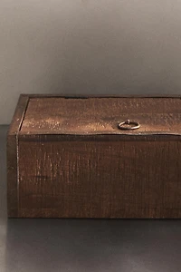 AGED WOODEN BOX
