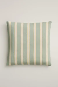 STRIPED THROW PILLOW COVER