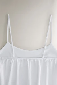 COTTON JERSEY TOP