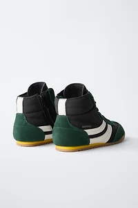 BOXING HIGH-TOP SNEAKERS