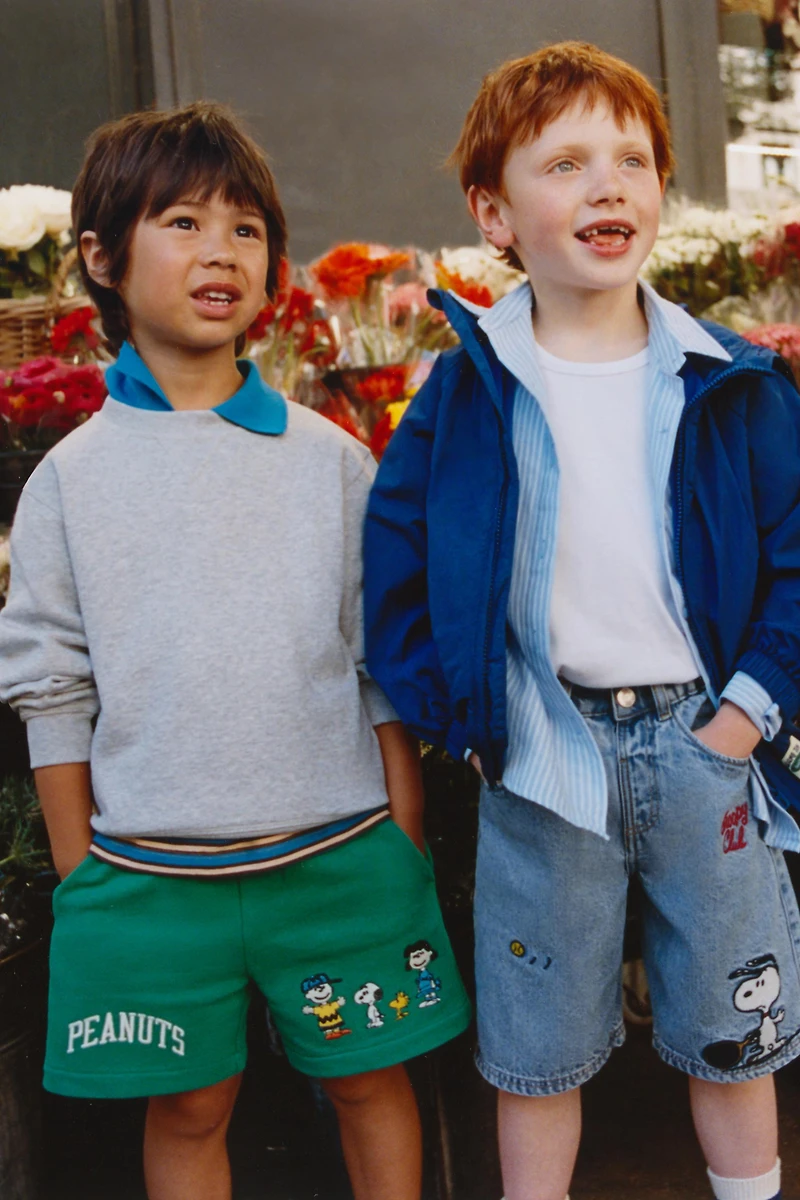 SHORT EN JEAN SNOOPY PEANUTS™