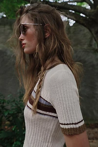 RUSTIC STRIPED TOP