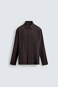 STRIPED JACQUARD SHIRT