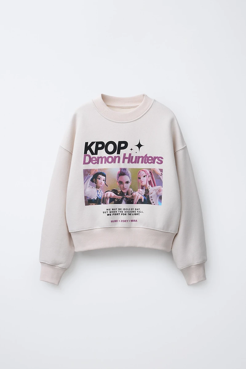KPOP DEMON HUNTERS™ NETFLIX © PRINTED SWEATSHIRT