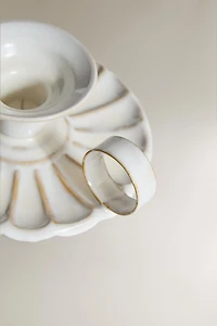 WAVY IRON CANDLESTICK