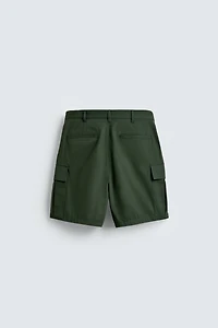 REGULAR FIT CARGO SHORTS
