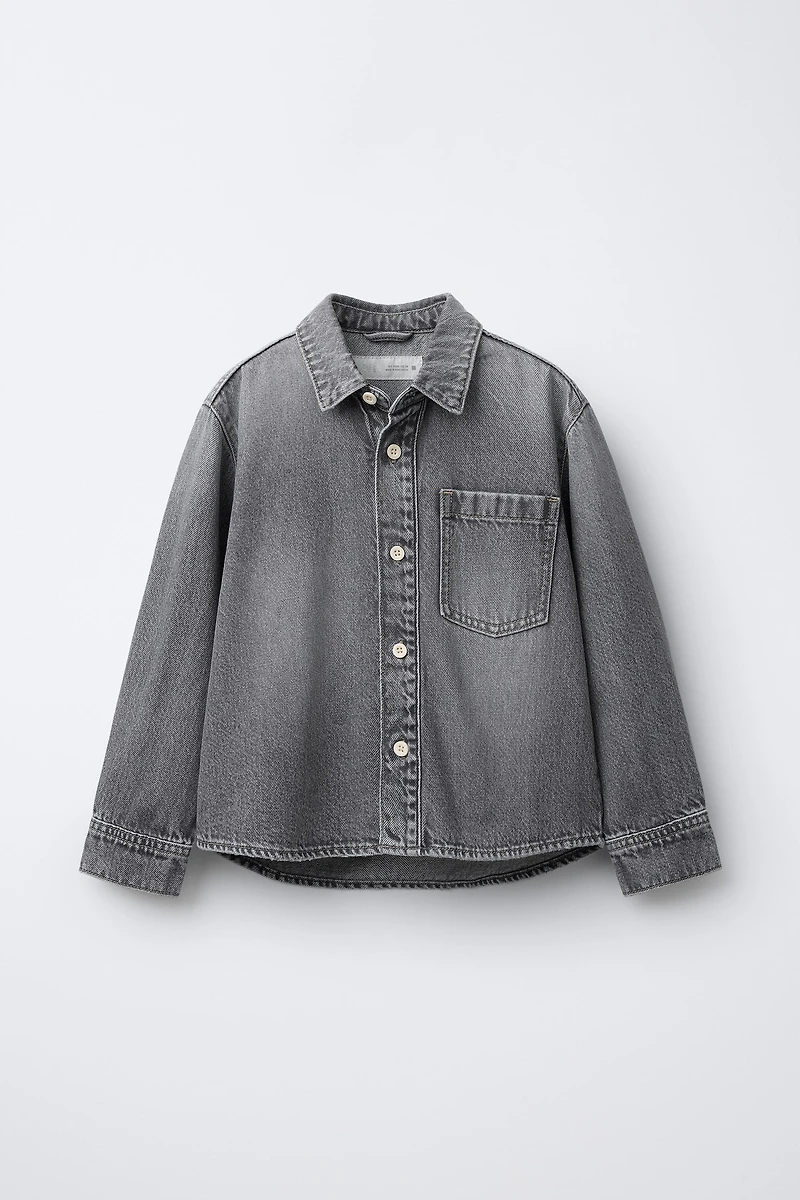 DENIM POCKET SHIRT