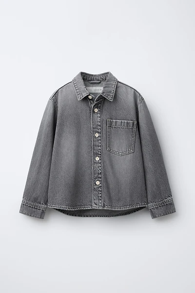 DENIM POCKET SHIRT