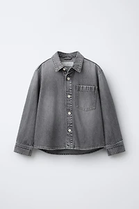 DENIM POCKET SHIRT