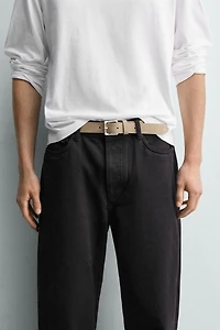 SPLIT LEATHER BELT