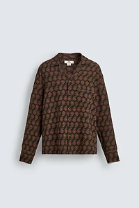 CHEMISE FLUIDE À IMPRIMÉ CACHEMIRE