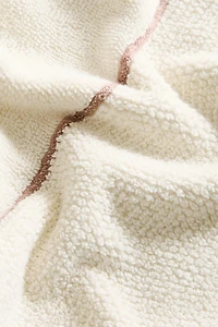 SERVIETTE DE BAIN FRISE POINT RIZ