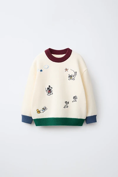 POLO EN MAILLE BRODÉ MICKEY MOUSE © DISNEY