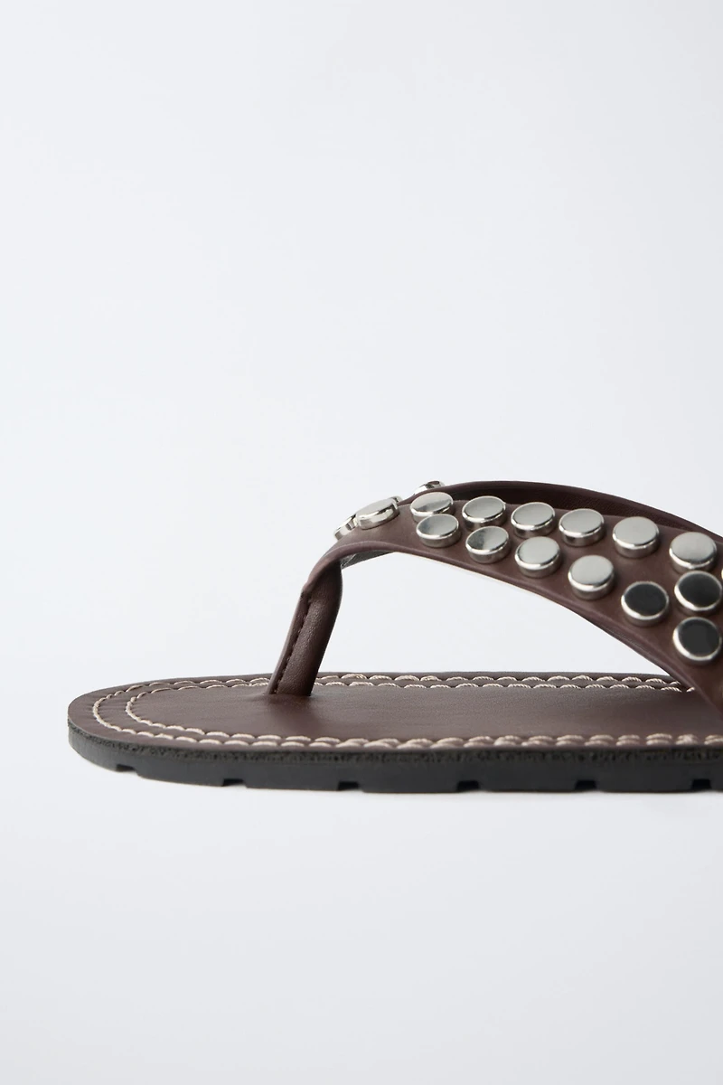 STUDDED SANDALS