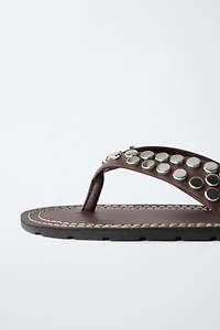 STUDDED SANDALS
