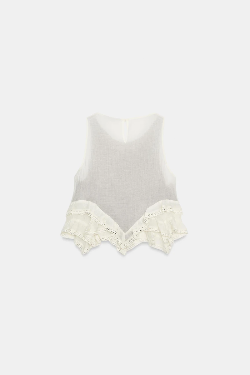 TOP BIMATIÈRE CROCHET