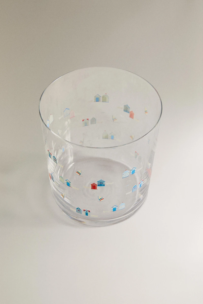 GLASS TUMBLER TRANSFER