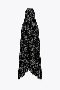 ZW COLLECTION HALTER POLKA DOT DRESS