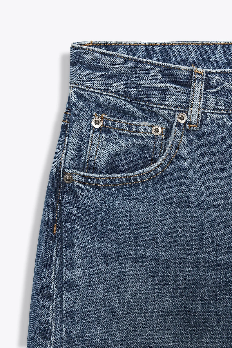 JEAN ZW COLLECTION FLARE TAILLE BASSE PLIS