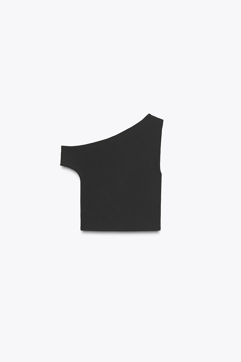 ASYMMETRIC TEXTURED TOP