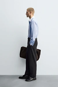 STRIPED FRENCH CUFF SHIRT