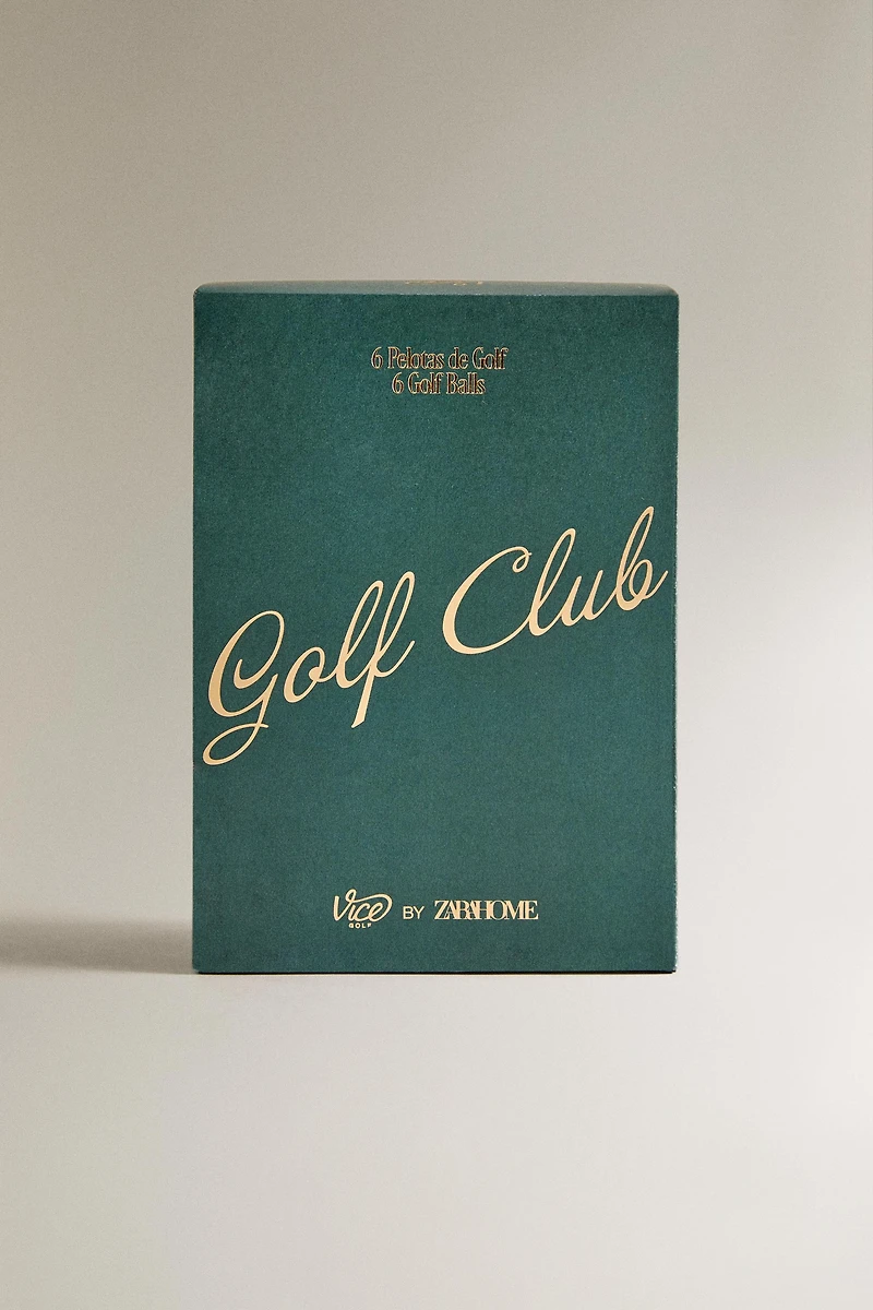 PACK DE 6 BALLES DE GOLF VICE PRO IMPAIRES