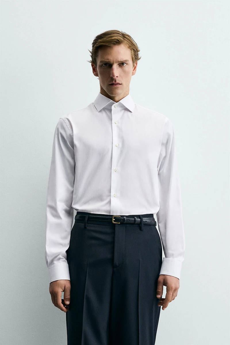 REGULAR FIT COTTON SHIRT