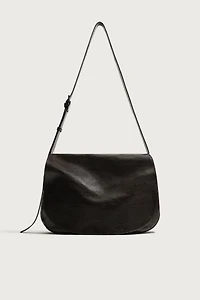 LEATHER SHOULDER BAG