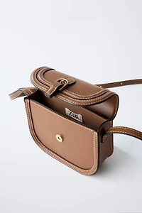 BUCKLE MINI CROSSBODY BAG