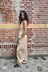 BELTED PANTS