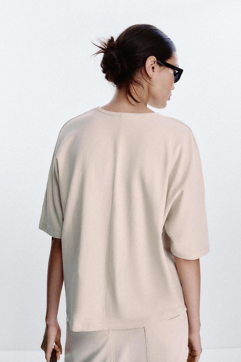 T-SHIRT RUSTIQUE OVERSIZE