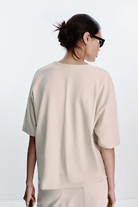 T-SHIRT RUSTIQUE OVERSIZE