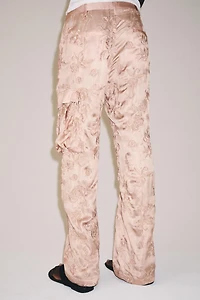 EMBROIDERED CARGO PANTS ZW COLLECTION