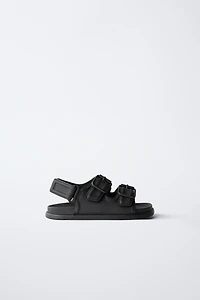 BUCKLED SANDALS