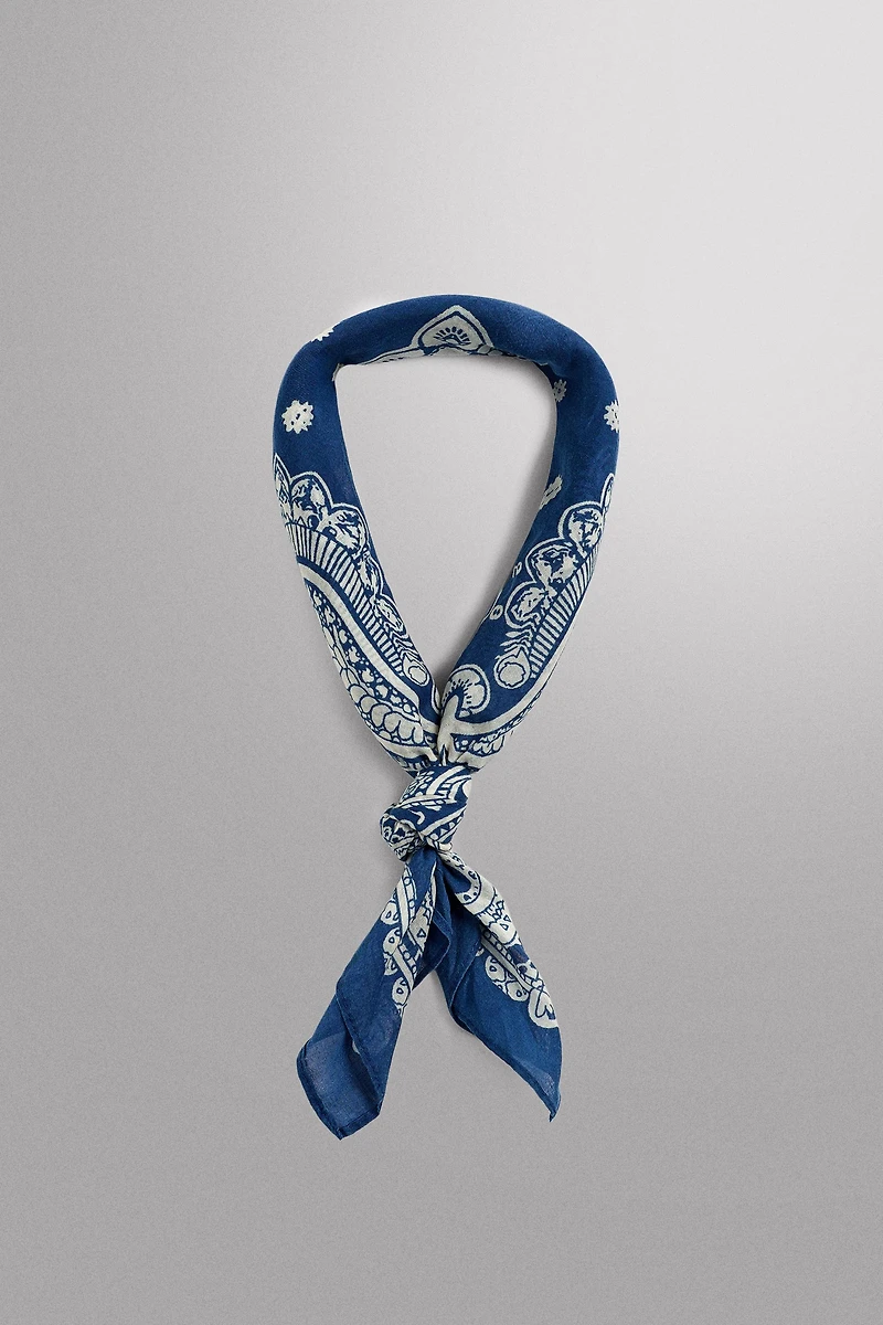 BANDANA À IMPRIMÉ PAISLEY
