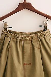 ZARA TIMELESS - PANTALON BAGGY DOUX AU TOUCHER CONTRASTE