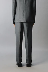 100% LINEN SUIT PANTS