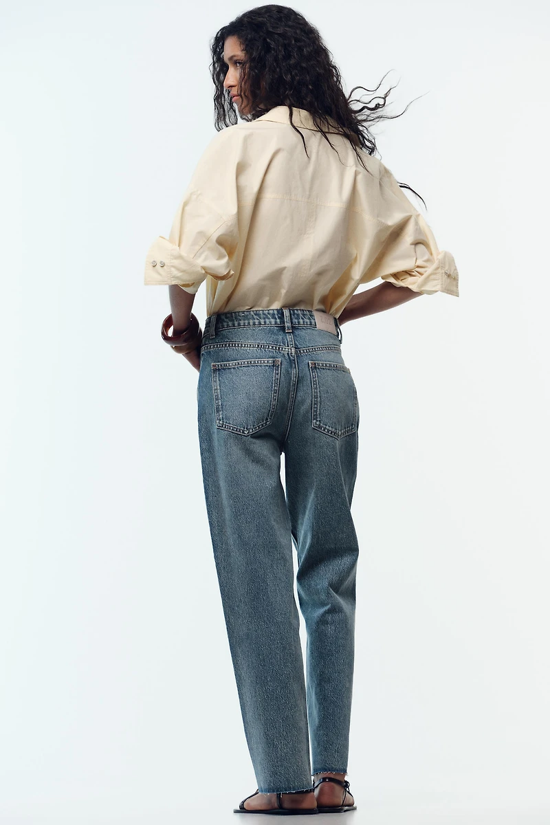 Z.02 STRAIGHT HIGH WAIST ANKLE JEANS