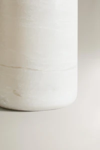 WHITE MARBLE SOAP DISPENSER