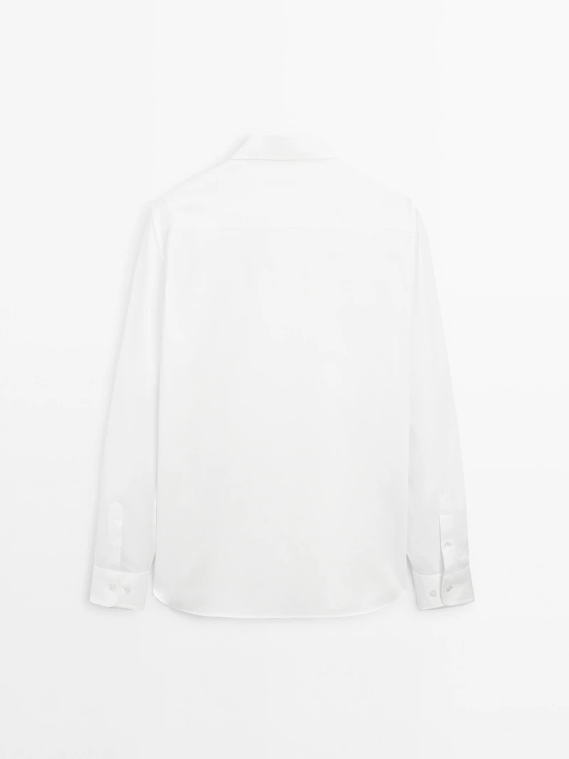 Chemise texturée regular fit