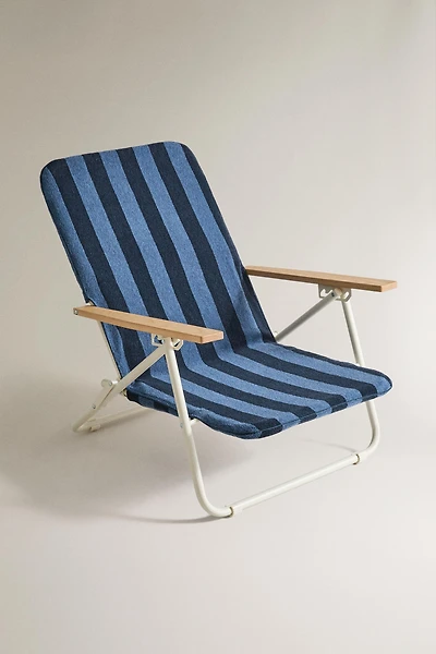 STRIPED BEACH TOWEL SEAT COVER