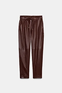 PANTALON EN MATIÈRE SYNTHÈTIQUE