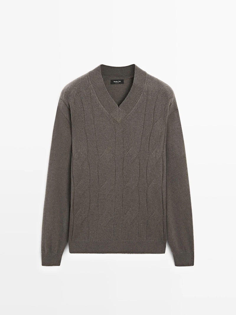 Knit wool blend sweater - LIMITED