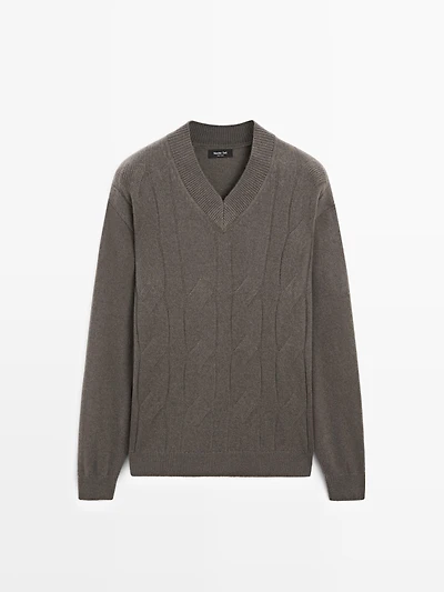 Knit wool blend sweater - LIMITED