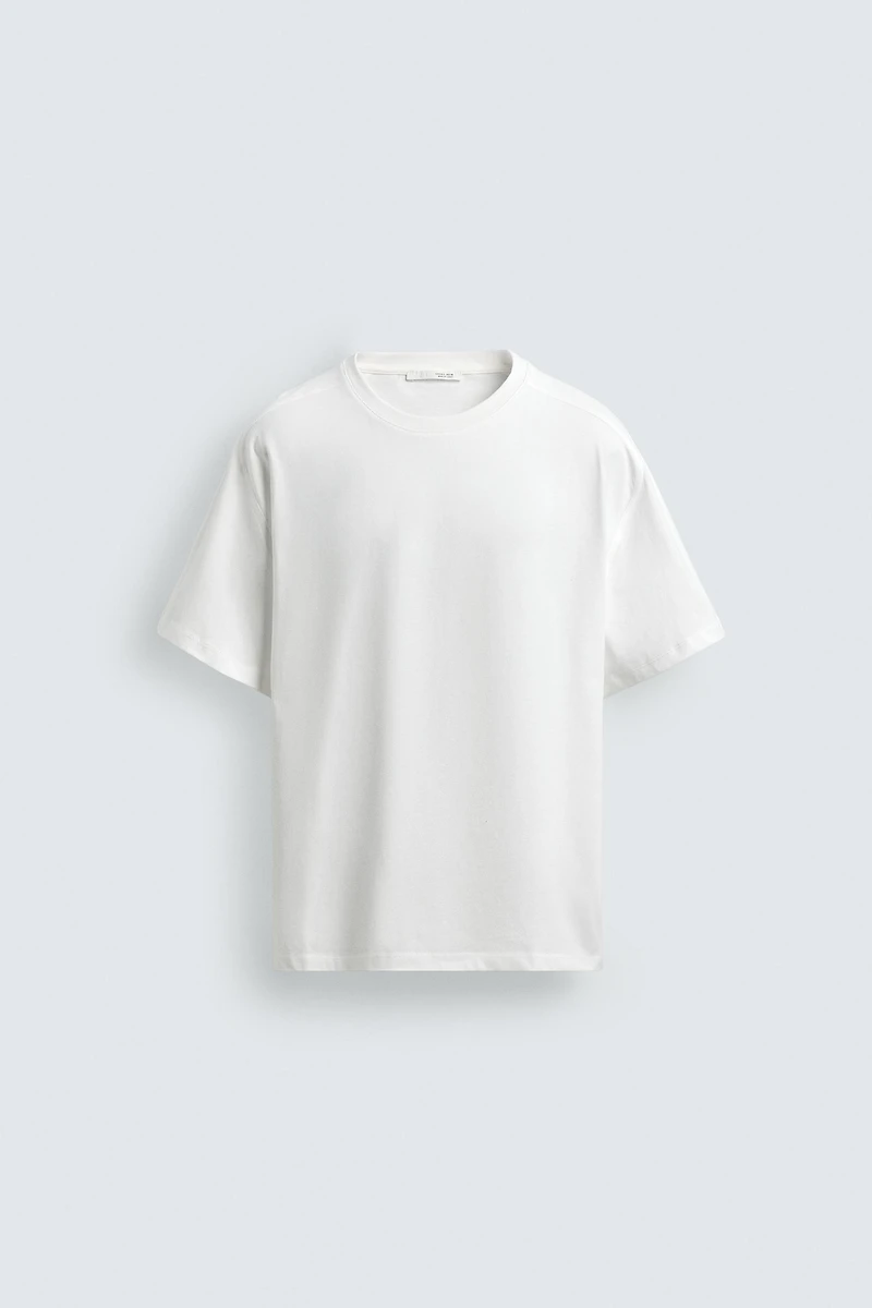 RELAXED FIT SEAM T-SHIRT