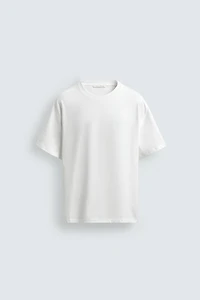 RELAXED FIT SEAM T-SHIRT