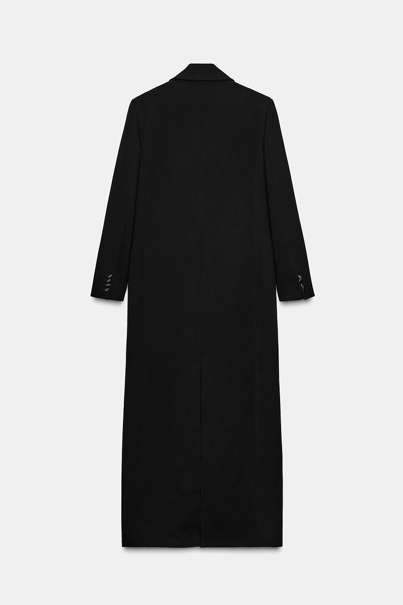 MANTEAU VESTE LONGUE À COL SMOKING ZW COLLECTION ÉDITION LIMITÉE