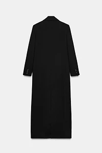 MANTEAU VESTE LONGUE À COL SMOKING ZW COLLECTION ÉDITION LIMITÉE