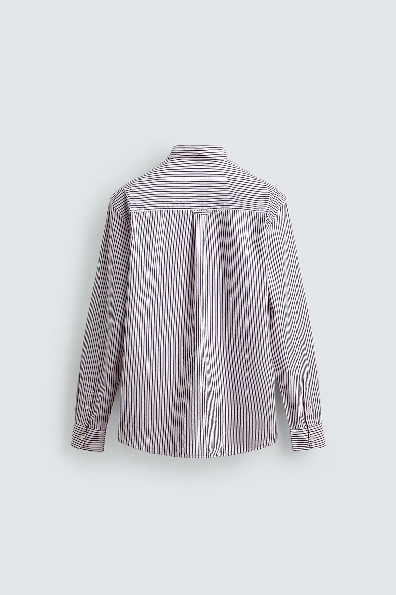 REGULAR FIT STRIPED SHIRT