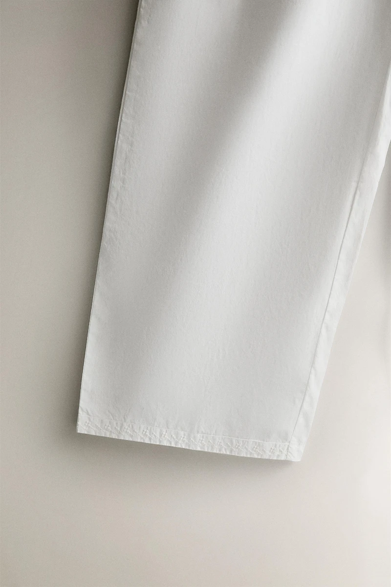 COTTON TROUSERS